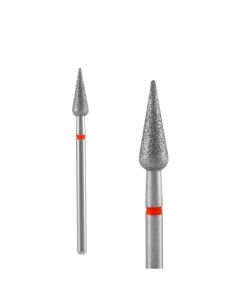 STALEKS PRO frez diamentowa stożek gruszka czerwony FA100R40/12