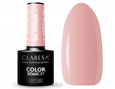 Claresa Lakier Hybrydowy 4 So Simple 5 ml