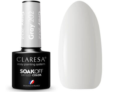 Claresa Lakier Hybrydowy 202 Gray 5 ml