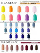 Claresa 5xHybryda+2xBaza Rubber+Top No Wipe+Pilnik - 3