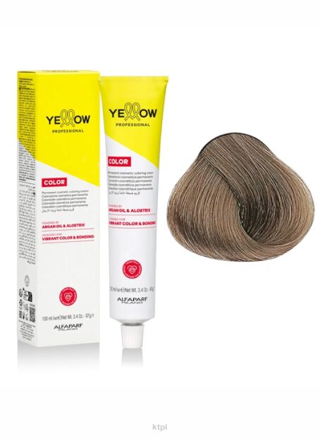 Yellow Professional Alfaparf  Color Permanent farba do włosów KOLOR 8.1 100 ml