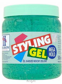 Hegron Styling gel Mega hold żel do włosów 500 ml
