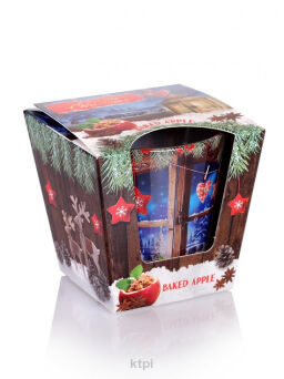 Bartek Candles Świeczka Christmas Baked Apple 115g