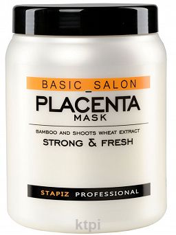 Stapiz Basic Salon Maska Do Włosów Placenta 1000ml