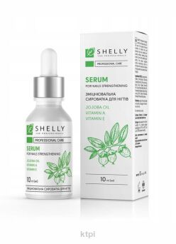 Shelly Wzmacniające Serum do Paznokci Jojoba Witaminy A i E 10 ml