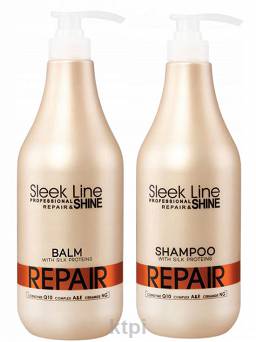 Stapiz Sleek Line Repair Jedwab Szampon + Balsam