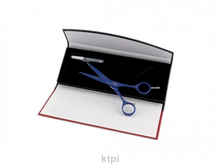Fox Nożyczki Hair Scissors 5,5 Blue + Futerał