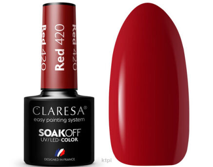 Claresa Lakier Hybrydowy 420 Red 5 ml