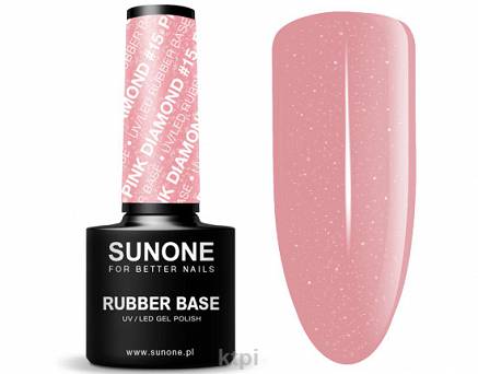Sunone Baza kauczukowa Rubber Pink Diamond 15 5 g