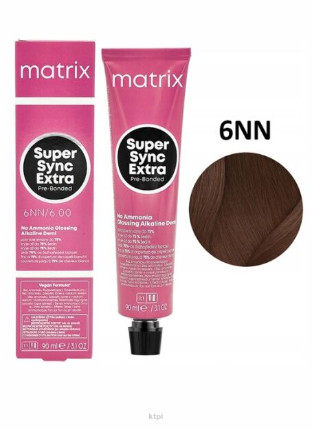 Matrix Super Sync Pre-bonded toner alkaliczny bez amoniaku 6 NN EXTRA 90 ml