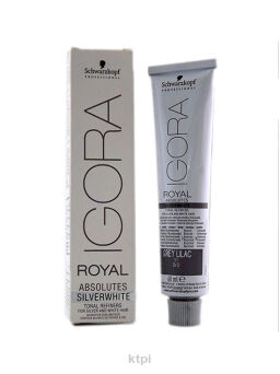 Schwarzkopf Igora Royal Silverwhite gołębio szary