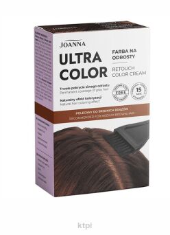 Joanna Ultra Color Farba na Odrosty Średni Brąz 30ml