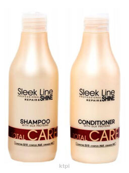 Stapiz Sleek Line Total Care Szampon Odżywka 300ml