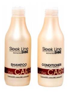 Stapiz Sleek Line Total Care Szampon Odżywka 300ml
