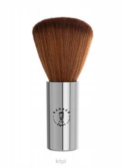 FOX Karkówka fryzjerska barberska Srebrna FADE BRUSH SILVER