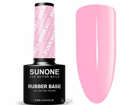 Sunone Baza kauczukowa Rubber Base Pink 07 5 g