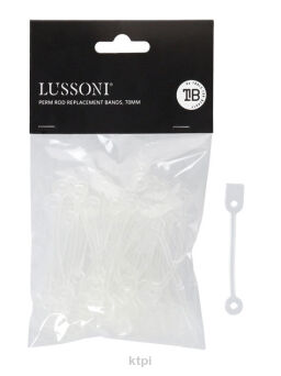 Lussoni gumki silikonowe do trwałej ondulacji 70 mm 50 sztuk