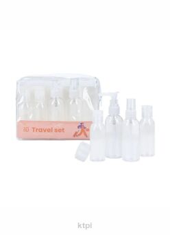 ILU Zestaw podróżnych pojemników na kosmetyki