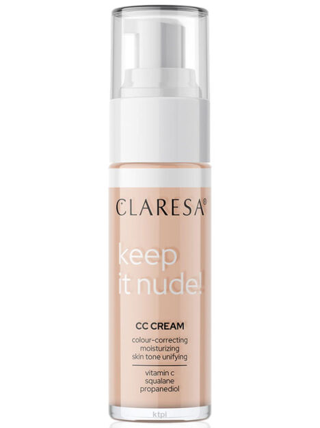 Claresa Keep It Nude Podkład-Krem Nawilż. 104 33g