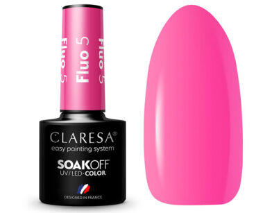 Claresa Lakier Hybrydowy 5 Fluo 5 ml