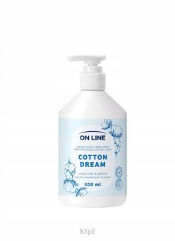 ON LINE Kremowe mydło 2w1 Cotton Dream 500 ml