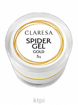 Claresa Spider Gel Żel do Zdobień Gold 5g