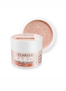 CLARESA Żel Budujący Hard&Easy Nude Glow 45g