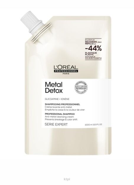 Loreal Metal Detox Szampon oczyszczający neutralizujący metale 1000ml