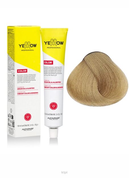 Yellow Professional Alfaparf  Color Permanent farba do włosów KOLOR 9 COOL COVER 100 ml