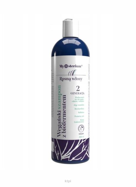 Mysterium Rosną Włosy Szampon z Biofermentem na Wypadanie 300 ml