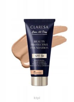Claresa Care All Day Nawilżający Podkład SPF50 - 2W Medium Warm 30ml