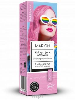 Marion odżywka koloryzująca 5-10 myć różowa 2x35ml