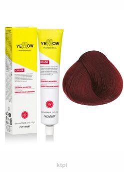 Yellow Professional Alfaparf  Color Permanent farba do włosów KOLOR 5.66S 100 ml