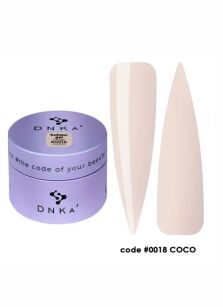 DNKA Żel budujący  kolor 0018 coco 30g