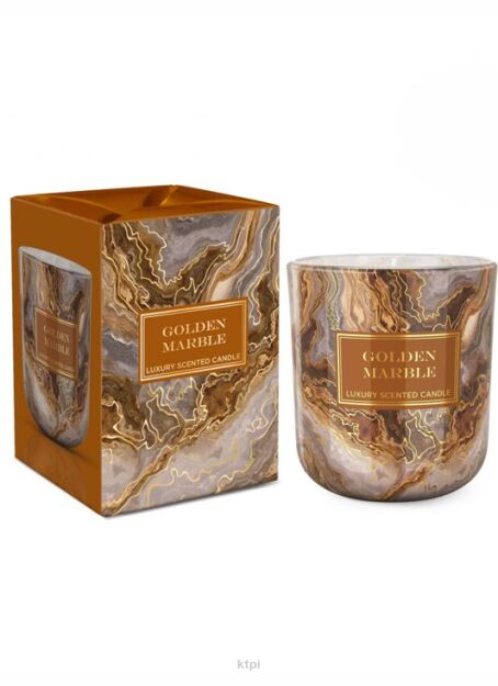 Bartek Candles Golden Marble Świeca Zapachowa 150 g