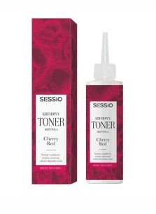 SESSIO Kremowy Toner Odżywka Cherry red 100 ml