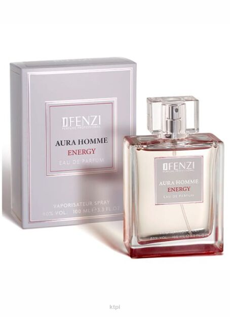 JFENZI Aura Homme Energy Men Woda Perfumowana dla Mężczyzn 100ml