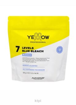Yellow Professional  7 Levels Blue Bleach Puder Rozjaśniający 500 g