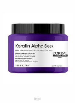 L`Oreal Professionnel Keratin Alpha Sleek, maska wygładzająca 500ml