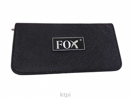 Fox Etui Na Nożyczki 2 Pary Małe Czarne 23,5x11,5