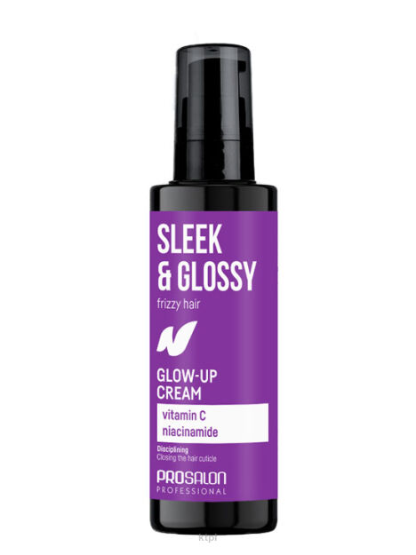 PROSALON SLEEK&GLOSSY rozświetlający krem do włosów 100 ml