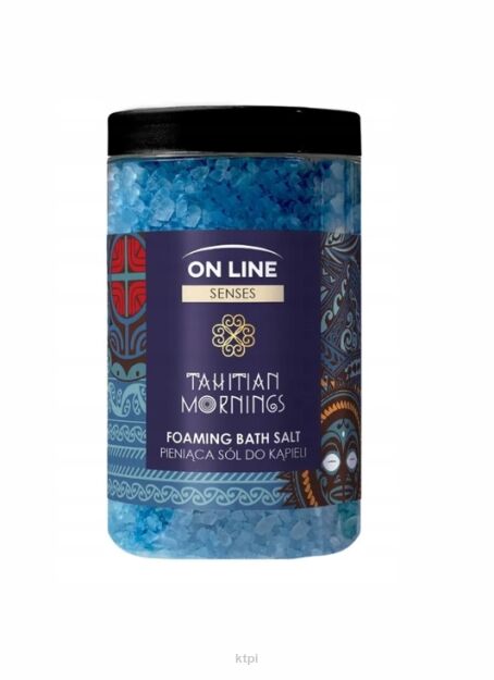 On Line Senses sól pieniąca do kąpieli Thaitian Mornings 480 g