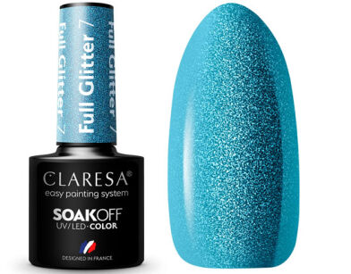 Claresa Lakier Hybrydowy 7 Full Glitter 5 ml