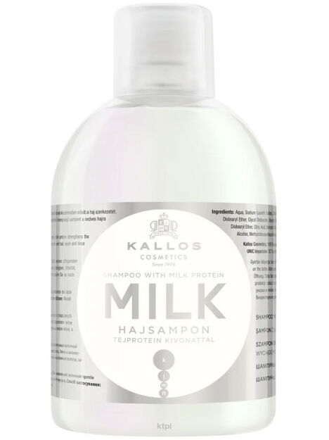 Kallos KJMN Szampon Do Włosów Proteiny Mleczne 1 L