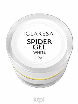 Claresa Spider Gel Żel do Zdobień White 5g