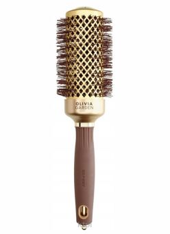 Olivia Garden Expert Blowout Speed Szczotka do modelowania Gold & Brown 45