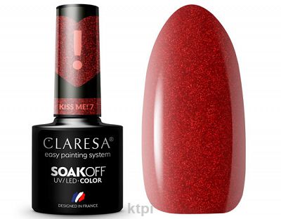 Claresa Lakier Hybrydowy 7 Kiss Me 5 ml