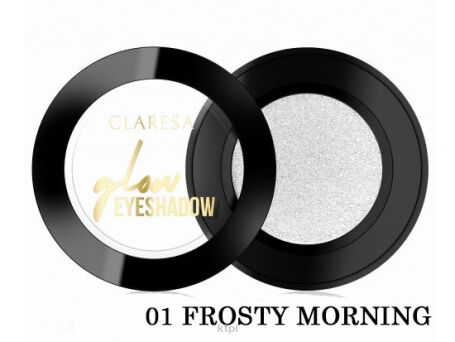 Claresa Glow Eyeshadow cień do powiek 01 Frosty Morning 1,2 g