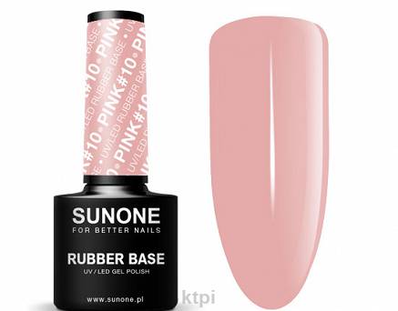 Sunone Baza kauczukowa Rubber Base Pink 10 5 g