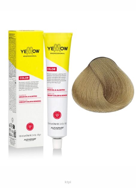 Yellow Professional Alfaparf Color Permanent farba do włosów KOLOR 9.1 100 ml